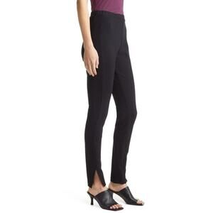 NEW NORDSTROM Everyday High Rise Ponte Ankle Slit Straight Leg Legging Pants